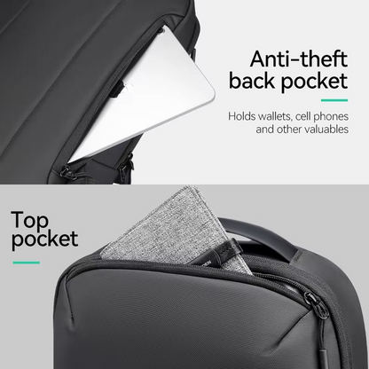 حقيبة الظهر مارك رايدن 2408 مضادة للسرقة مع منفذ شحن أنيقة وعملية