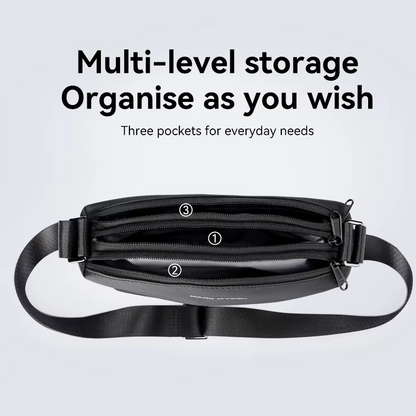 حقيبة الكتف الرجالية مارك رايدن حقيبة كروس بودي للاستخدام اليومي