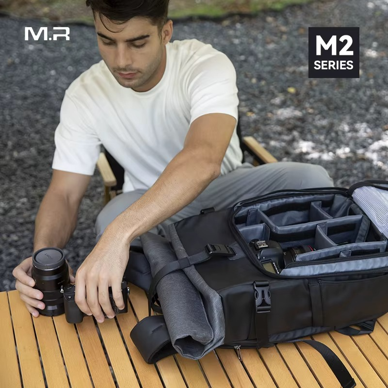 حقيبة الظهر مارك رايدن للكاميرا واللاب توب – متعددة الوظائف ومثالية للسفر