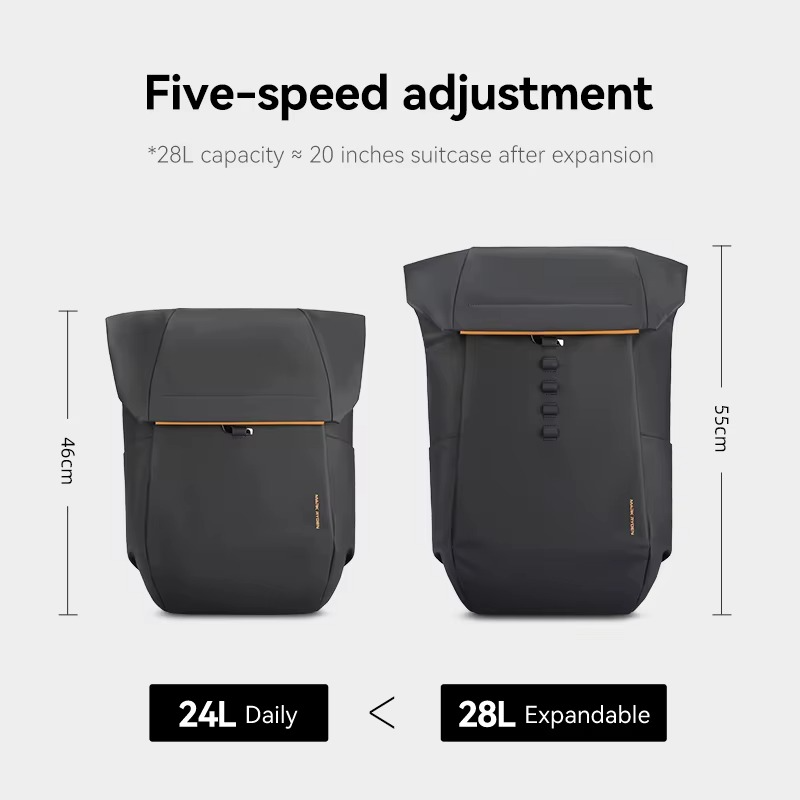 Mark Ryden 2975 حقيبة ظهر أنيقة – متينة، واسعة ومضادة للماء