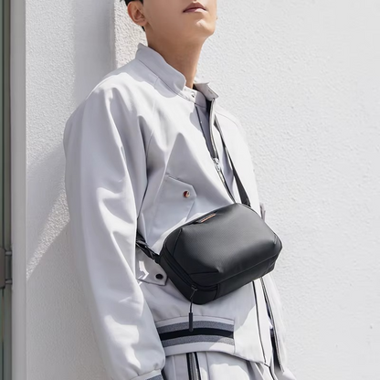 حقيبة الكتف الرجالية مارك رايدن حقيبة مقاومة للماء للاستخدام الخارجي والداخلي والرياضة والأعمال