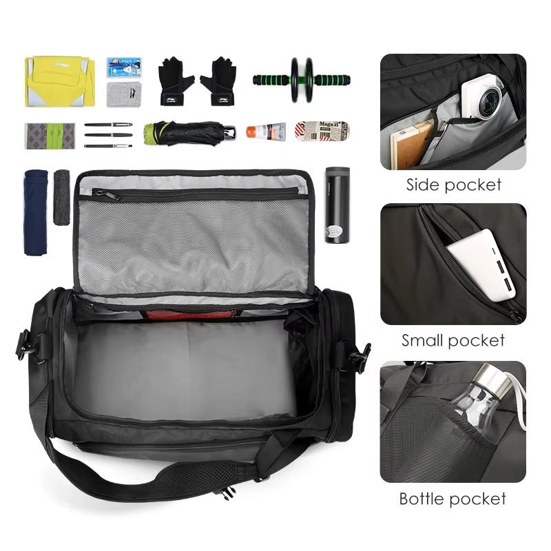 Mark Ryden 8206 حقيبة جم قابلة للطي – أنيقة، خفيفة الوزن، ومتعددة الاستخدامات